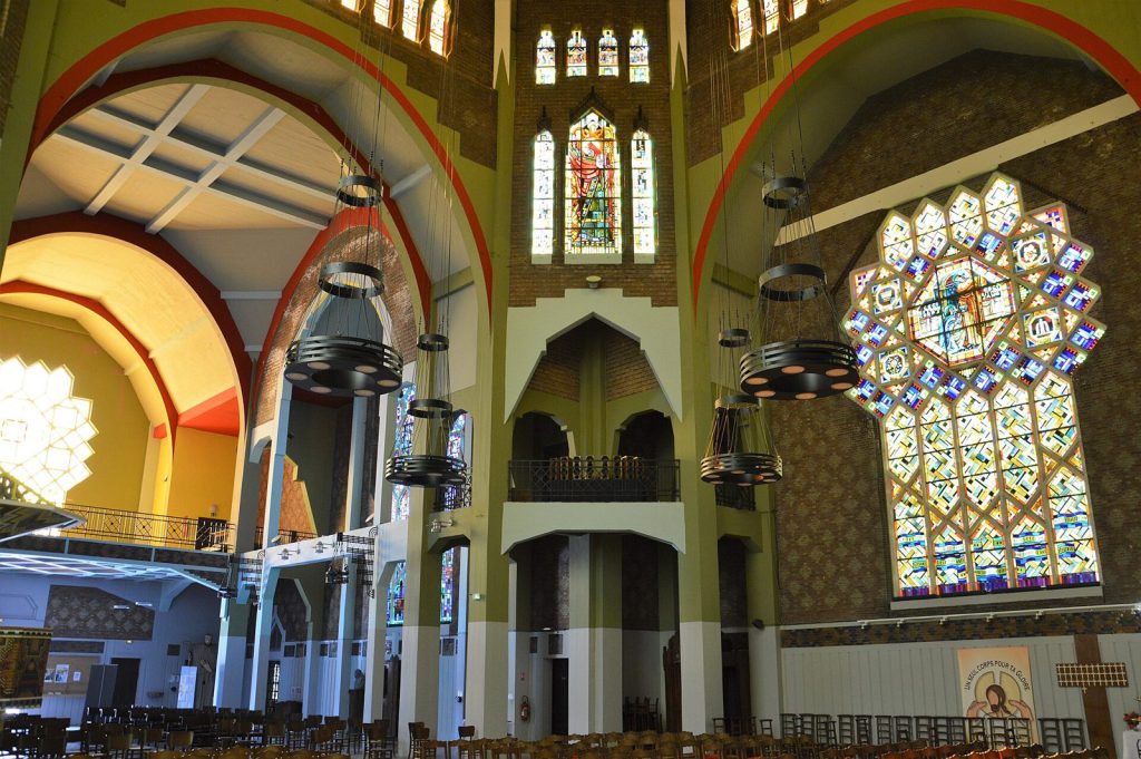 La rosace de l’église Saint-Chrysole